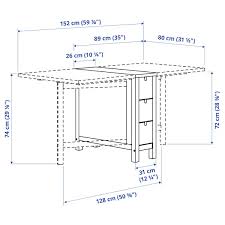 Ikea norden esstisch ausziehbar küchentisch tisch vollholz. Norden Klapptisch Birke 26 89 152x80 Cm Ikea Deutschland