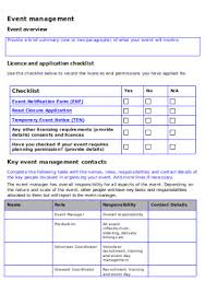 20 Sample Event Management Plan Templates In Pdf Ms Word