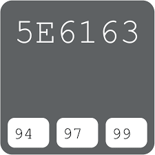 Alabaster is a hugely popular choice when it comes to white paint color. Behr Platinum Gray C60 34 5e6163 Hex Color Code Rgb And Paints