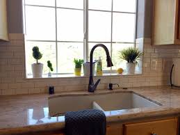 Tile Wrapped Around A Window Sill Kitchen Window Sill Kitchen Sink Window Kitchen Renovation