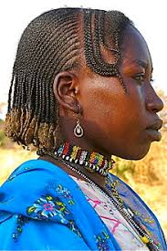 That's why the naming of this hairstyle is cornrows styles. Cornrows Wikipedia