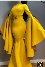 African Print Dress Coined From 100 Quality Fabric Available As Custom Order Or In Size Please Attach Shou In 2020 Satin Evening Dresses Prom Dresses Yellow Fashion
