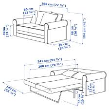 Gronlid Divano Letto A 2 Posti Ljungen Grigio Fumo Ikea It Divano Letto Idee Ikea Ikea