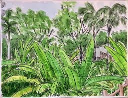 Malecón 2000 Guayaquil Acuarela | Agustín Lamas