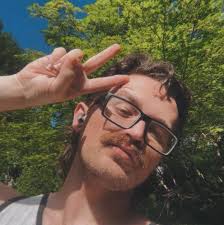 Reckless driver in black Mustang