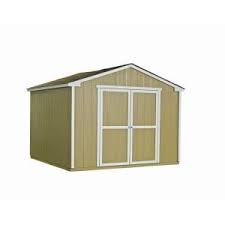 Handy Home Products Princeton 10 Ft X 10 Ft Wood Storage Shed 18250 1 At The Home Depot Wooden Storage Sheds Wood Shed Plans Wood Storage Sheds