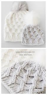It looks like such a lovely design and those cables once mastered would look fantastic on sweaters or scarves. Diamond Cable Hat Free Crochet Patterns Diy Magazine