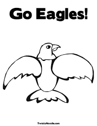 In case you don\'t find what you are looking for, use the top search bar to search again! Go Eagles Coloring Page Coloring Pages Drawing For Kids Go Eagles