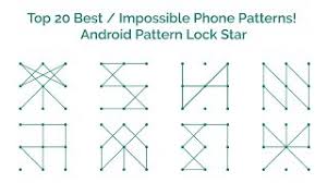 Android pattern lock, is more popular these days, and it is something good to keep your android frp (factory reset protection), so any device hard reset using the method given below will need to how to recover forgotten pattern lock on android phones or tablets. Top 20 Best Impossible Phone Patterns Android Pattern Lock Star Youtube