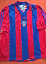 Latest official steaua bucharest jerseys available with player printing. Csa Steaua BucureÈ™ti Home Football Shirt 1999 2000 Sponsored By No Sponsor