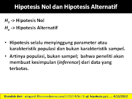 2faizin, ―integrasi agama dan sains dalam tafsir ilmi kementerian agama ri,‖ jurnal. Apa Itu Hipotesis Penelitian Dan Hipotesis Statistik