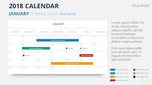 2018 Calendar Powerpoint Templates Calendar Template Powerpoint Templates Business Template