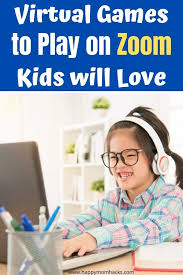 15 Best Games To Play On Zoom With Kids Happy Mom Hacks In 2020 Kids Focus Games To Play With Kids Virtual Games For Kids