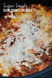 Crockpot Lasagna Recipe Slow Cooker Lasagna Recipes Crockpot Lasagna