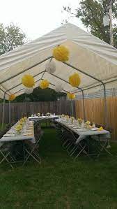 Cute For A Backyard Budget Wedding Reception Wedding Backyard Reception Backyard Wedding Decorations Backyard Reception