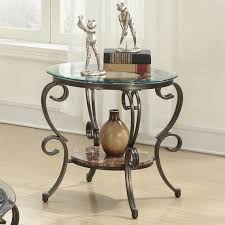 Coaster Home Furnishings 705147 End Table Brown Find Out More By Visiting The Photo Web In 2020 Glass Top End Tables Coaster Furniture Traditional Bedside Tables