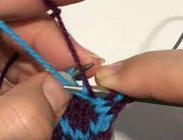 It all goes into one stitch. Stranded Ladderback Jacquard What Are You Making Now