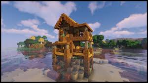 Modern house on the water. Minecraft Starter House Minecraft 1 13 Tutorial Https Cstu Io D0aa70 Minecraft Houses Survival Minecraft Small House Minecraft Starter House