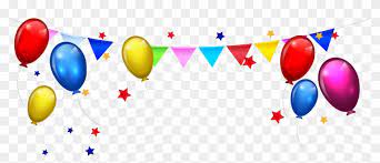 Group of colour glossy helium balloons background. Birthday Background Png Transparent Png 3376x1299 1633394 Pngfind