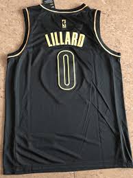 Source high quality products in hundreds of categories wholesale direct from china. Men 0 Damian Lillard Jersey Black Portland Trail Blazers Jersey Golden Edition Portland Trailblazers Trail Blazers Jersey