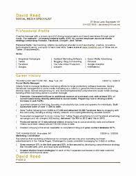 Entry level social media resume sample. Entry Level Social Work Resume New 10 Marketing Resume Samples Hiring Managers Will Notice Marketing Resume Resume Skills Resume Examples