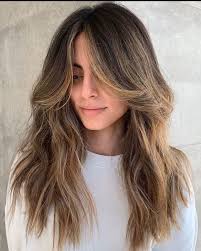 Straight bangs are excellent for hiding long foreheads. Curtain Bangs With Long Hair Popsugar Beauty
