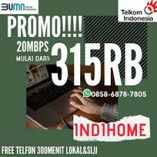 Indihome merupakan layanan digital terdepan menggunakan teknologi fiber optik yang menawarkan layanan triple play yang terdiri dari internet rumah (fixed broadband internet). Indihome Di Malang Kota Olx Murah Dengan Harga Terbaik Olx Co Id