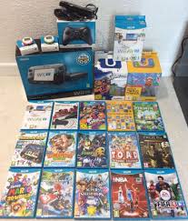 Nintendo Wii U Console Boxed 32gb 15 Games Amiibos And Accessories Bundle Pal Ebay Nintendo Wii U Console Wii Wii U