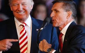 Image result for michael flynn and trump  images