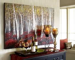 Birch Tree Canvas Wall Art Red Birch Trees Art 2 5x4 Birch Tree Art Tree Wall Art Tree Art