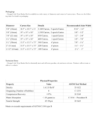 backer rod data page 2 chargar corp