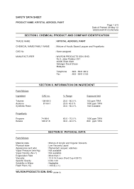 U wishcare products sdn bhd , lf wong , kheong kong workshop sdn. Krystal Aerosol Spray Paint Msds Download