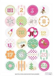 Paul Paula Free Printable Advent Calendar Tags Advent Calenders Printable Advent Calendar Christmas Advent Calendar