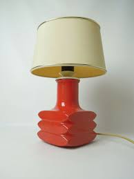 Vintage Steuler Table Lamp Cari Zalloni Facette Mid Century Modern Retro 60s 70s In 2020 Retro Table Lamps Bedside Lamps Shades Ceramic Lamp Base