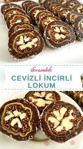 cevizli incirli lokum bayrama ozel ikramlik lokumtarifleri nefisyemektarifleri yemek tarifleri tatli yemek