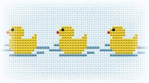 The pattern contains 4 color printed schemes in a3 format paper (black and white symbols; Ems Instructions For Children Duck Simple Cross Stitch Cross Stitch Designs Cross Stitch For Kids