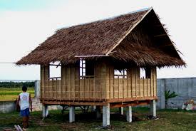 Modern bahay kubo amakan + porch + living area + dining area + kitchen + 2 bedroom + 2 toilet & bath + service area #amakanhouse #bahaykubo #modernbahay. We Build A Bahay Kubo Bamboo Guest House My Philippine Life