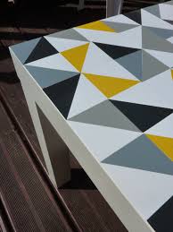 Diy Ma Table Lack Ikea A Ete Customisee Customiser Table Deco Ameublement Customiser Table Ikea