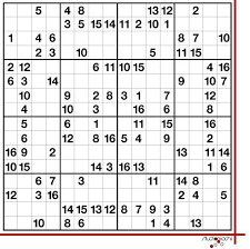 Sudoku is an amazing puzzle for everyone. Sudoku 16x16 Da Stampare Cerca Con Google Sudoku Printable Sudoku Word Search Puzzle