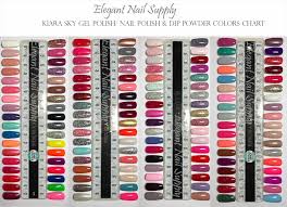 Gel Nail Polish Colour Chart Tepaksirehblog Com