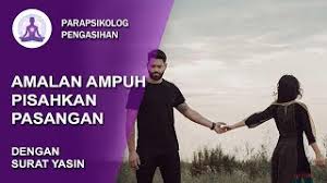 Jika anda sudah memiliki surat izin usaha perdagangan (siup) ini, maka usaha anda sudah terdaftar keberadaannya dan dengan demikian anda resmi dan sah dalam. Ampuh Amalan Memisahkan Pasangan Yang Selingkuh Dengan Surat Yasin Youtube