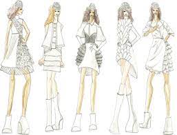 When drawing clothing, it's best to start with the basic shapes and the anatomy of the design, as this will give you something to build on. Fashion Designing Dresses Drawing