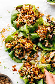 I can't buy this quality in the store. Roasted Cauliflower Lettuce Wraps With Korean Bbq Inspired Sauce Recipe Pinch Of Yum