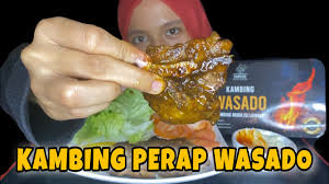 Asmr Mukbang Kambing Perap Wasado Terbaik Dari Ladang Youtube