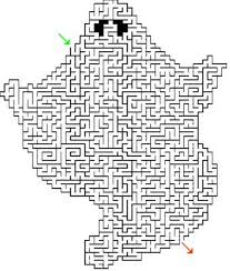 121 Dessins De Coloriage Magique Ce1 A Imprimer Hard Mazes Maze Worksheet Maze Puzzles