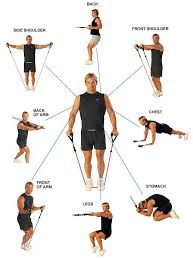 Tabla De Ejercicios Con Bandas Elasticas Ejercicios Con Banda Ejercicios De Entrenamiento Rutinas De Entrenamiento
