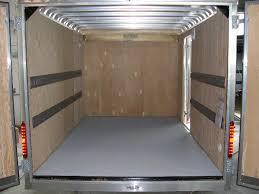 8x 5' e track (horizontal gray) for enclosed trailer cargo truck van hauler. E Tracking Tie Down System All Pro Trailer Superstore