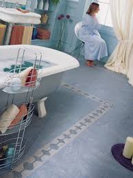 Linoleum comes in a multitude of styles and colors and it is helpful to draw a sketch. Linoleum Bathroom Floors Hgtv