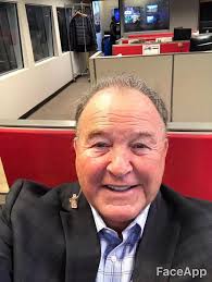 Look quite a bit like my dad here. 60 years in the future. #faceappchallenge