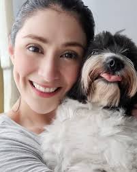 I am Carla Abellana and i am a PROUD Aspin lover, advocate, adopter,  fosterer and furmom. 🙋🏻‍♀️ This is my very own silly girl, Fly. 🐶  @pawsphilippines rescued her and her brother,